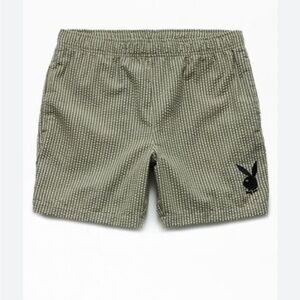Playboy X Pacsun Striped Seersucker Shorts